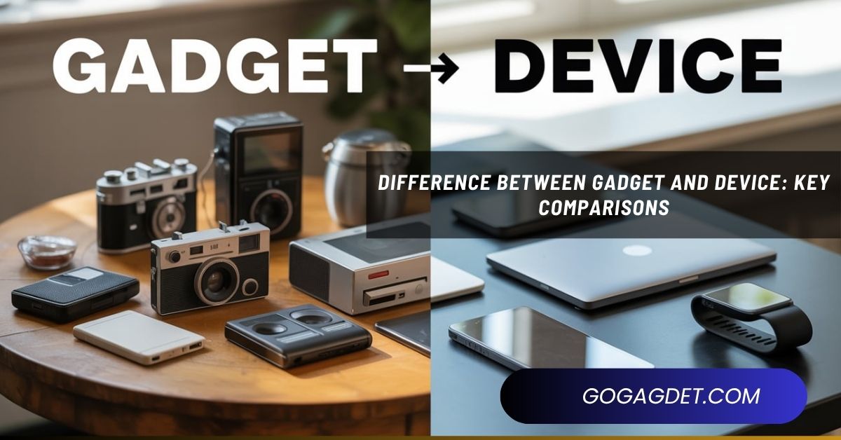 Difference Between Gadget And Device Key Comparisons