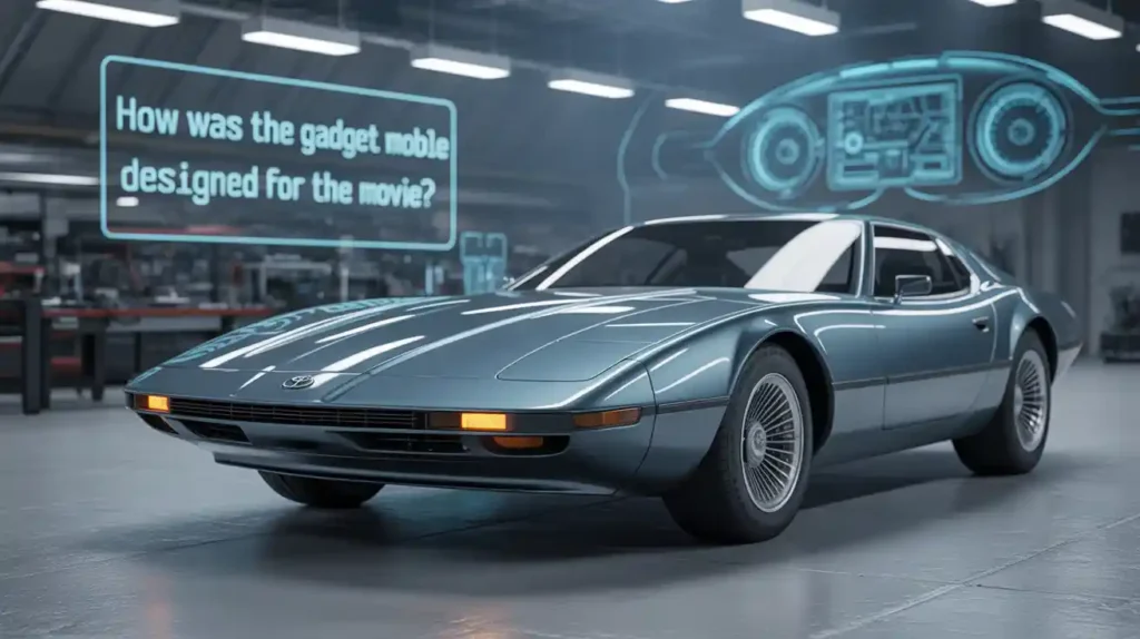 How Was the Gadget Mobile Designed for the Movie?