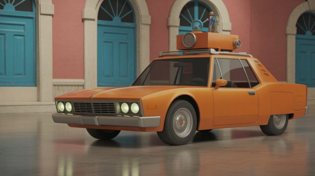 What was the Inspector Gadget car?